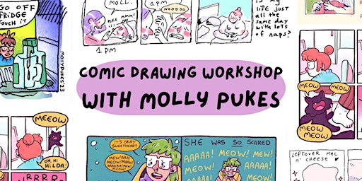 Comic Drawing Workshop w/ Molly Pukes / Leeds illustrator meet-up / Brew primary image