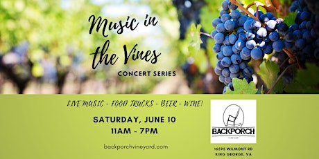 Music in the Vines - Concert Series