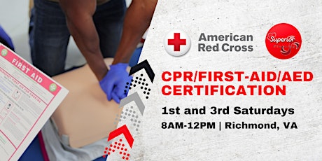 Red Cross CPR/First Aid/AED Certification