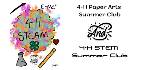 4-H STEAM Summer Club primary image