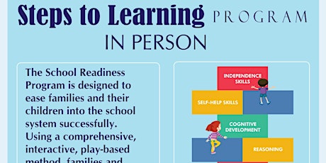 Steps to Learning- School Readiness Program