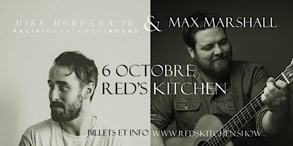 Mike McKenna Jr and Max Marshall @ Red's Kitchen