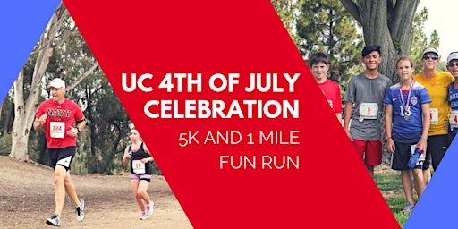Imagen principal de 5K and 1 Mile Fun Run- UC Celebration July 4th 2023