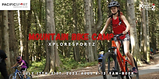 XploreSportZ Mountain Bike Camp - July 17th-21st, 2023 primary image