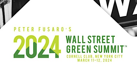 Wall Street Green Summit 2024