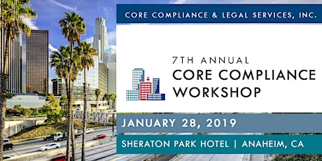 Annual 2019 Core Compliance Workshop primary image