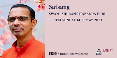 Satsang with Swami Shubamritananda Puri primary image