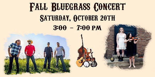 FREE Fall Bluegrass Concert