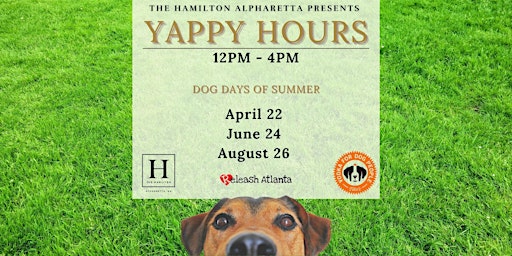 Yappy Hour in the Courtyard at The Hamilton Alpharetta Hotel primary image