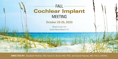 Fall Cochlear Implant Meeting -- Exhibitor Registration & Payment