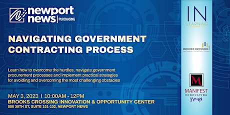SWaM Workshop: Navigating the Government Contracting Process primary image