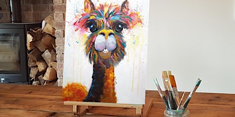 'No Drama Llama' Painting workshop & Afternoon Tea @Sunnybank, Doncaster