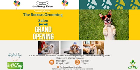 The Retreat Grooming Salon Grand Opening