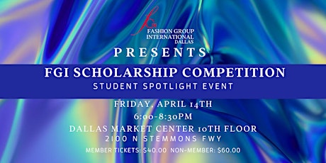 FGI Dallas Scholarship Competition - Student Spotlight Event  primärbild