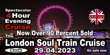 Imagem principal do evento London Soul Train Cruise(Spring Special )Jazz Funk Soul Disco Boat April 29