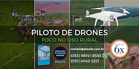 Imagem principal do evento Curso de Operação de Drones - Foco no Uso Rural - Pelotas/RS
