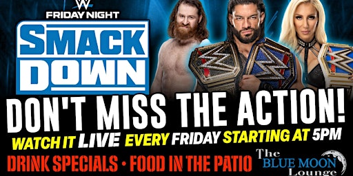 Imagem principal de WWE Smackdown every Friday live