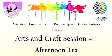 FREE!!!!   Art & Craft with Afternoon Tea primary image