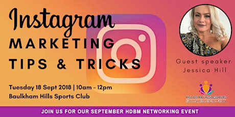 HDBM September Networking: Instagram Marketing Tips & Tricks primary image