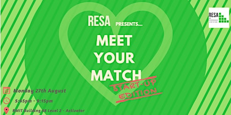 RESA: Meet your Match START-UP EDITION primary image