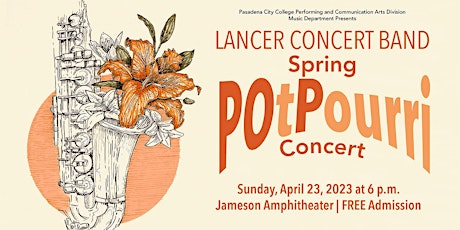 Lancer Concert Band Spring "POtPourri" Pops Concert primary image