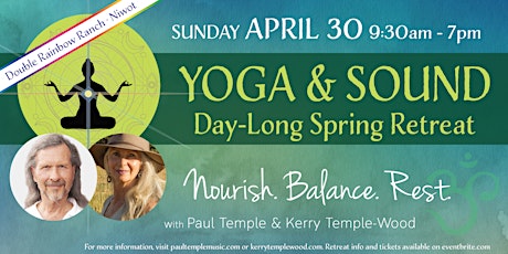 YOGA & SOUND:  Daylong Spring Retreat