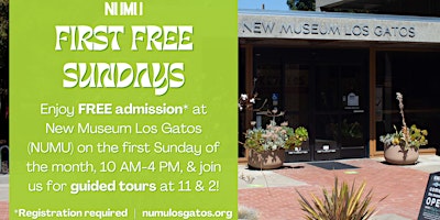 Imagen principal de Free First Sunday at NUMU (May 2024)