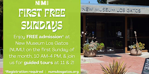 Imagem principal do evento Free First Sunday at NUMU (May 2024)