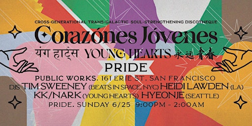 Young Hearts Pride with Tim Sweeney, Heidi Lawden + more primary image