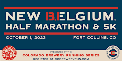 2023 New Belgium Half Marathon & 5k Fun Run event logo
