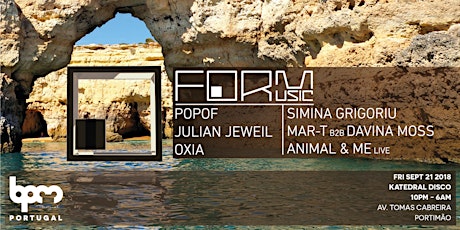 The BPM Festival Portugal: FORM at Katedral primary image
