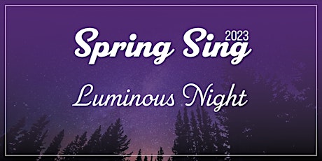 Spring Sing Concert 2- GilaSoul Singers, Resonus, and A Cappella Choir primary image