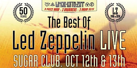The Best of Led Zeppelin - LIVE (SATURDAY EVE SHOW) primary image