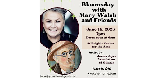 Bloomsday with Mary Walsh and Friends