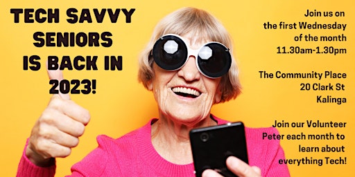 Tech Savvy Seniors - Monthly Tech Social Group primary image