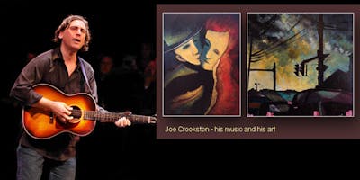 An Evening with Joe Crookston on The Bowery Stage - his music and his art!
