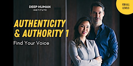 Authenticity & Authority 1 - Find Your Voice primary image