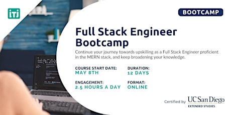 Image principale de Full Stack Engineer Bootcamp 2023