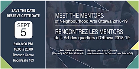 Neighbourhood Arts Ottawa Program Launch/Lancement du programme L'Art des quartiers d'Ottawa  primary image