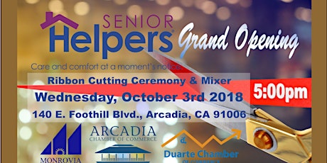 Senior Helpers Grand Opening & MAD Mixer primary image