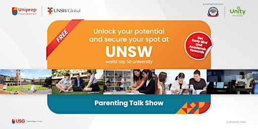 TALK SHOW - Unlock Your Potential and Secure Your Spot at UNSW primary image