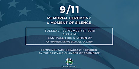 9/11 Memorial Ceremony & Moment of Silence primary image