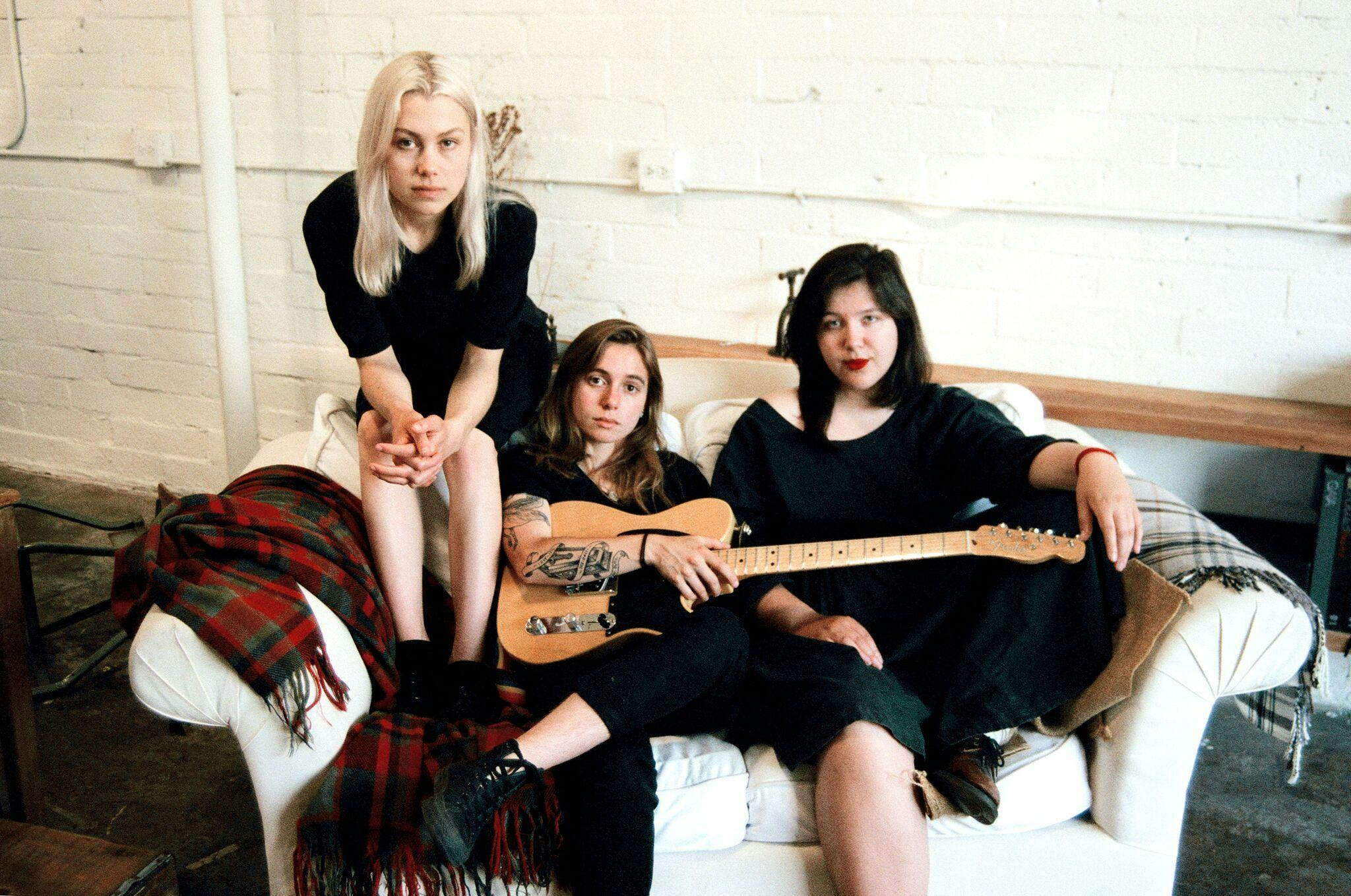 Julien Baker and Phoebe Bridgers with Lucy Dacus