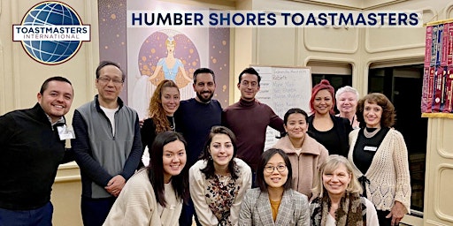 Imagem principal do evento Humber Shores Toastmasters Club Weekly In-Person Meeting