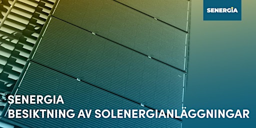 Besiktning av Solenergianläggningar (Stockholm)  primärbild