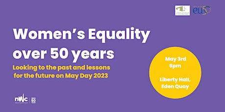 Hauptbild für Women's Equality over 50 Years