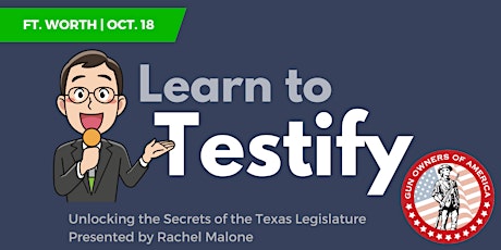 Learn to Testify: Ft. Worth, TX primary image