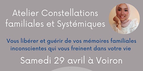 Image principale de Voiron -  Atelier Constellations Familiales et Systémiques, samedi 29 avril