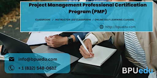 PMP Certification 4 Days Classroom Training in Portland, ME primary image
