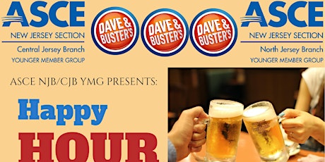 Imagen principal de ASCE NJB & CJB YMG - Dave and Busters Outing